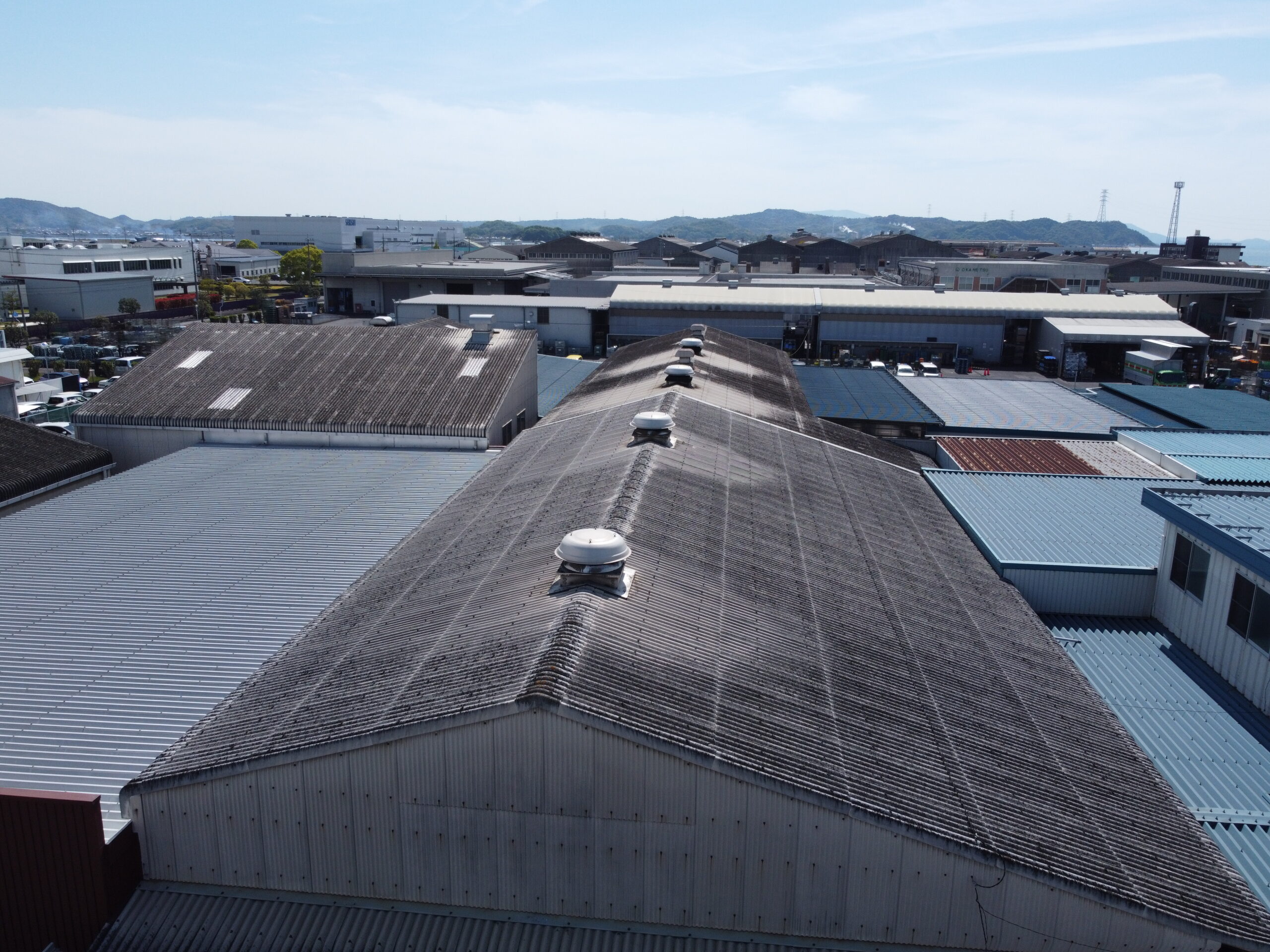 スレート屋根カバー工法