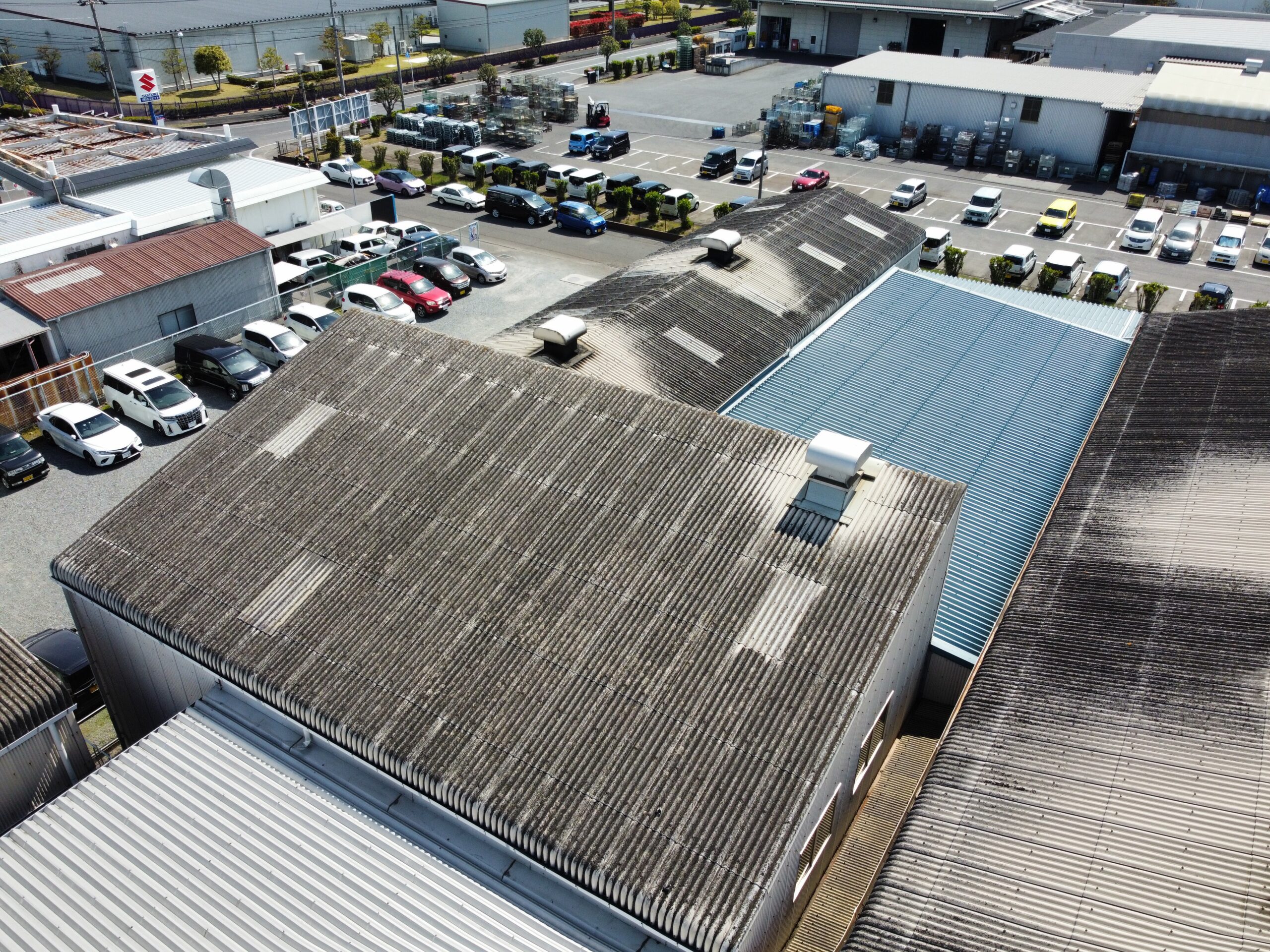 スレート屋根カバー工法