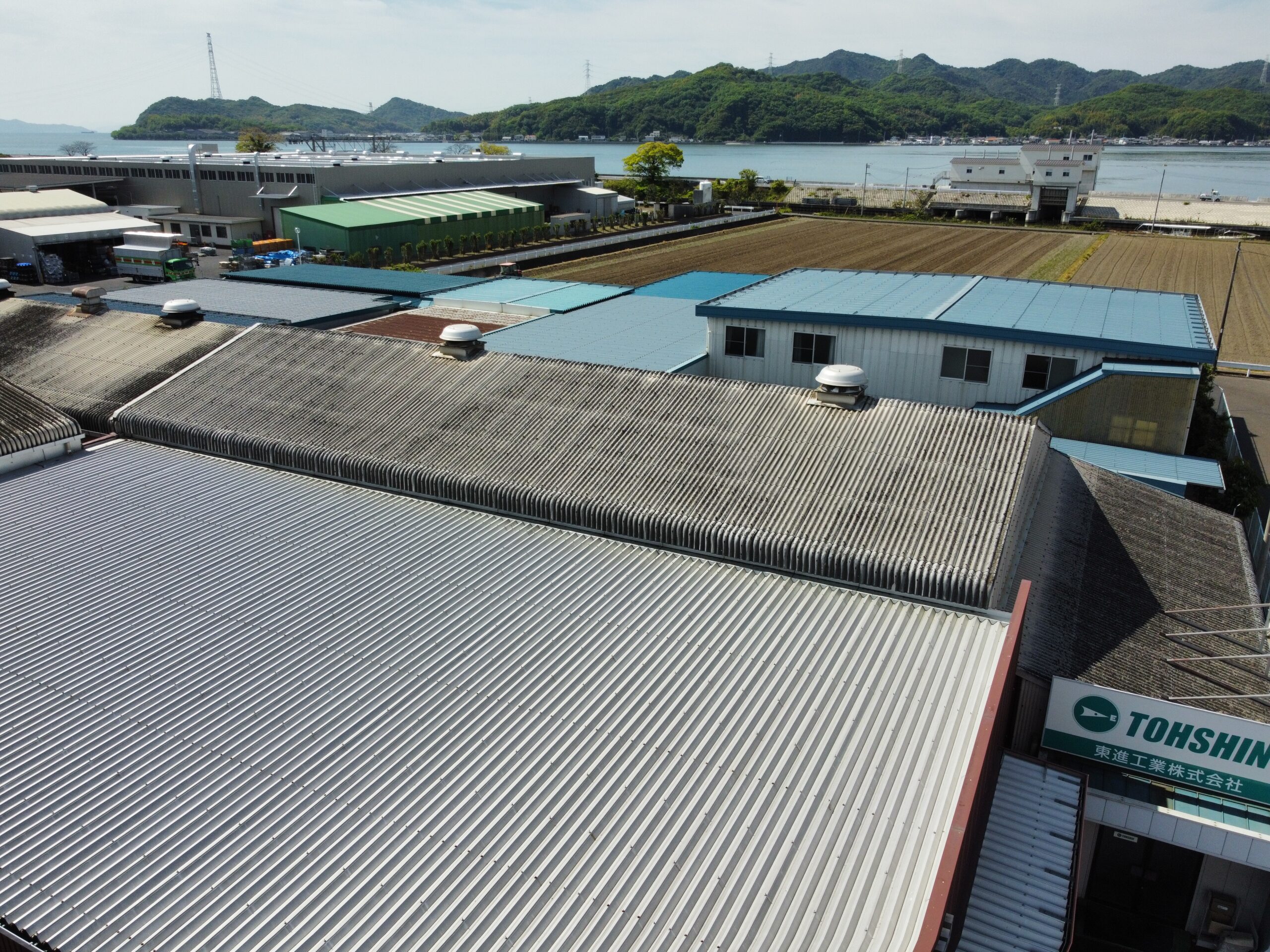 スレート屋根カバー工法