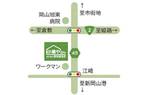 江崎無人展示場　MAP