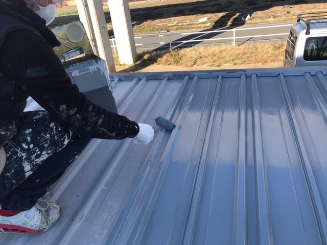 塗装工事＋ルーフシェード