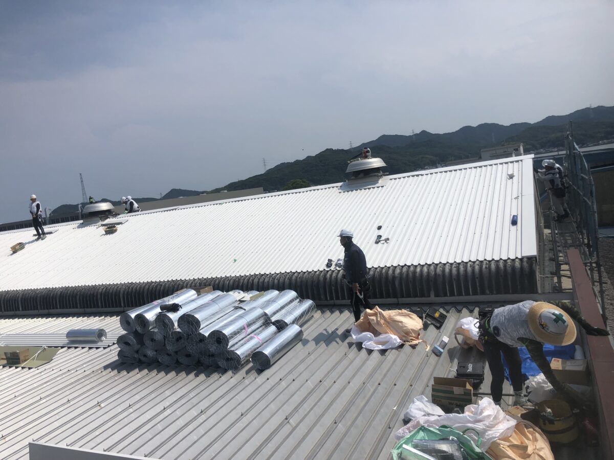 ｱｽﾍﾞｽﾄ対策のｶﾊﾞｰ工法②