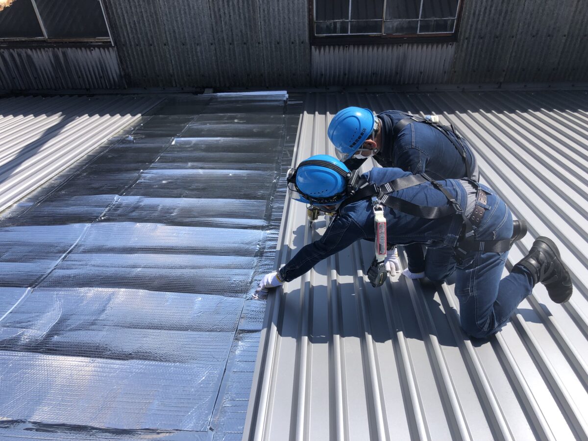 カバー工事　遮熱工事　シャネリア