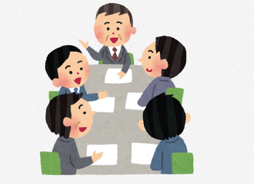 場合　話し合い