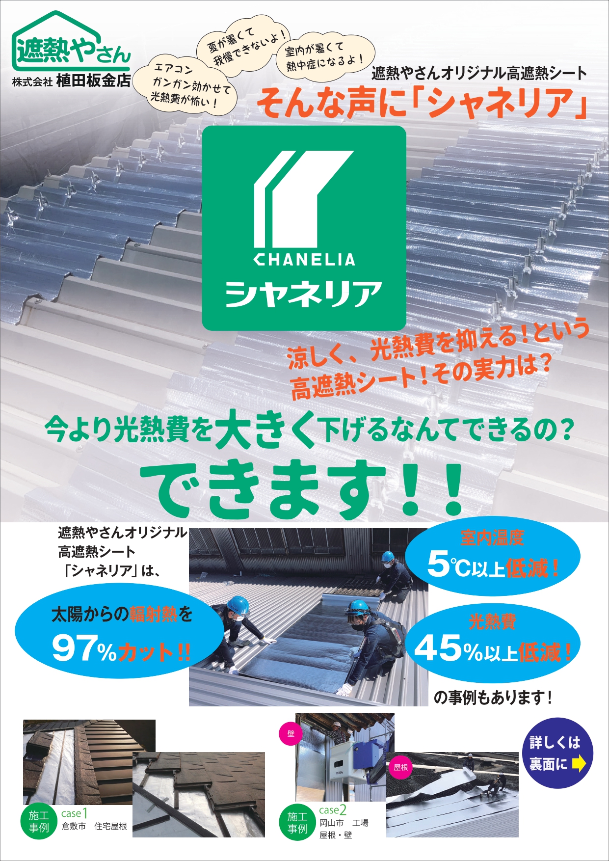 シャネリア　チラシ