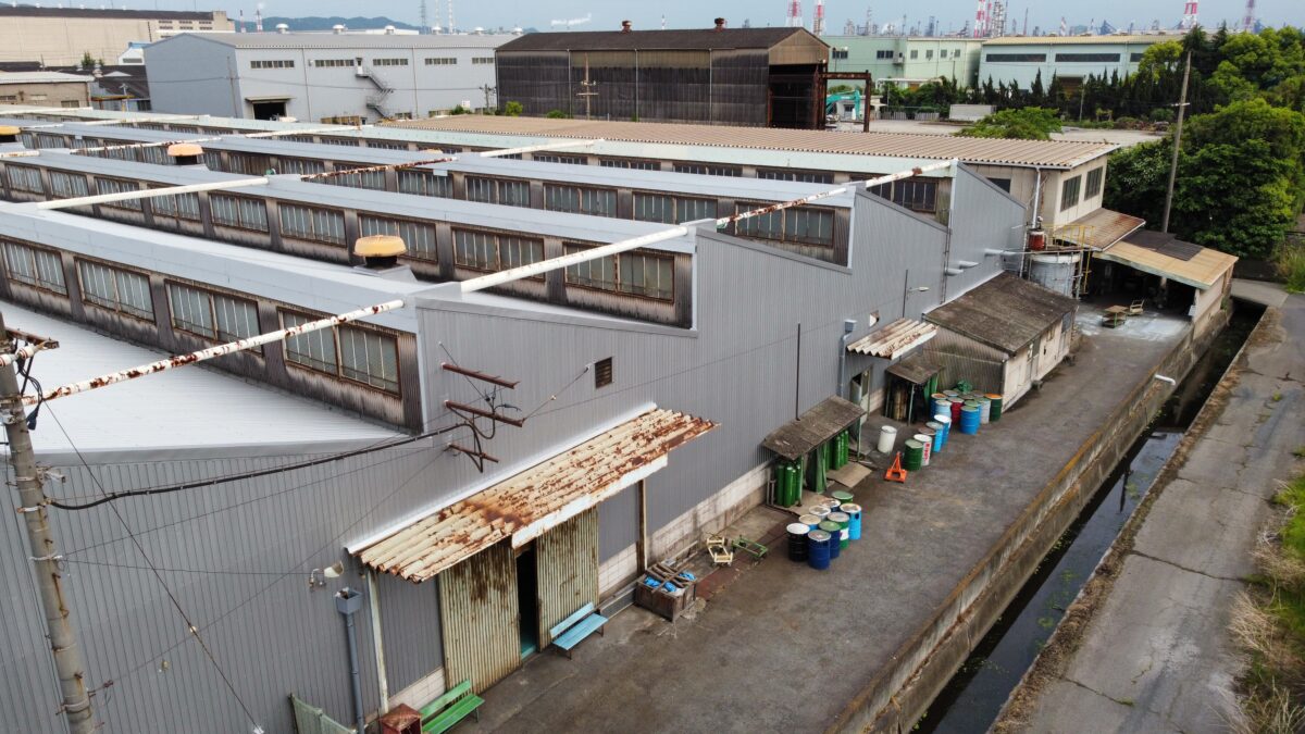 水島機工　西面　外壁