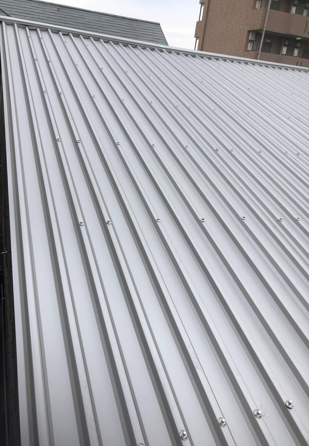 遮熱　工事　完了　屋根