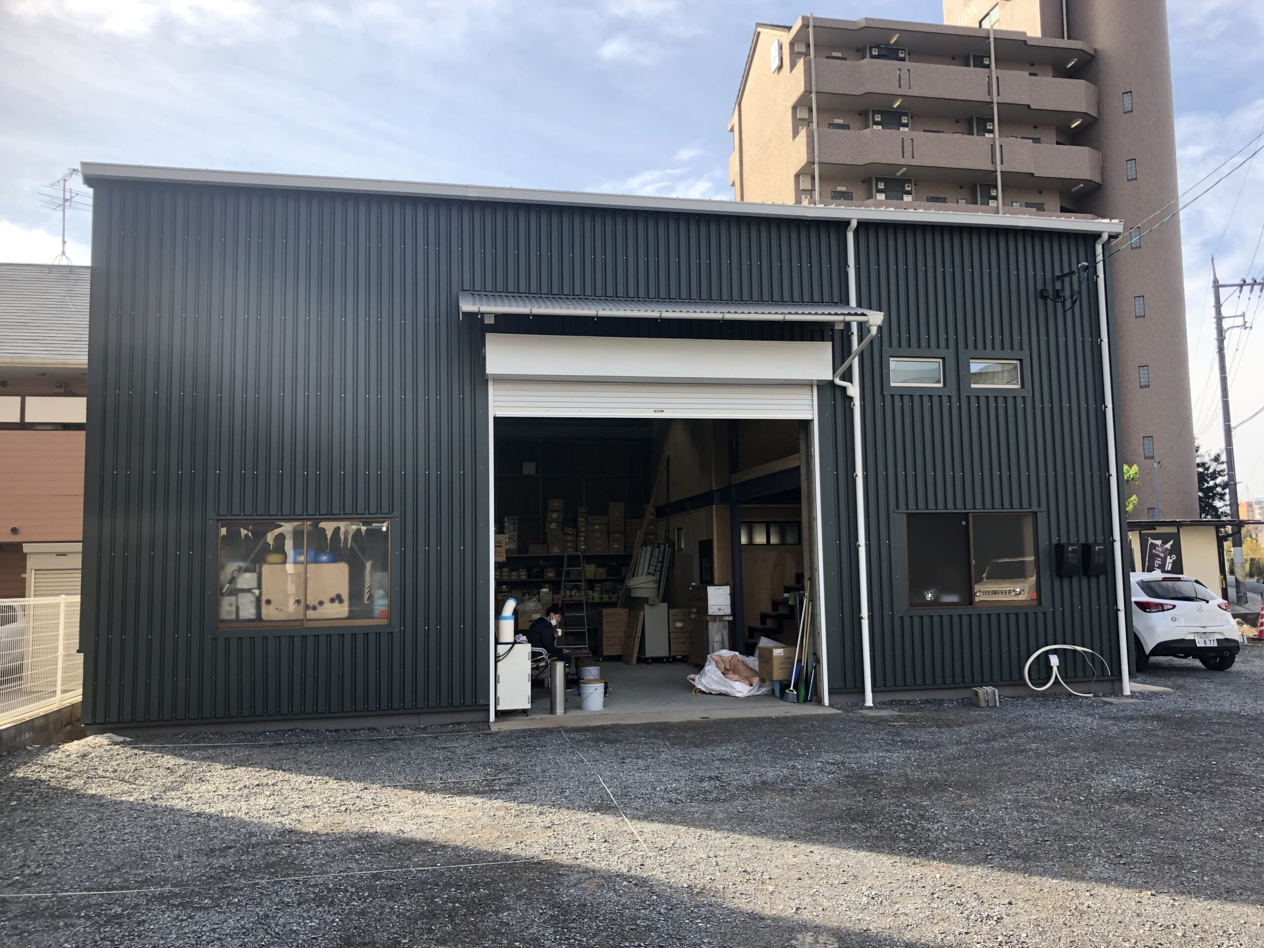 遮熱工事　完了