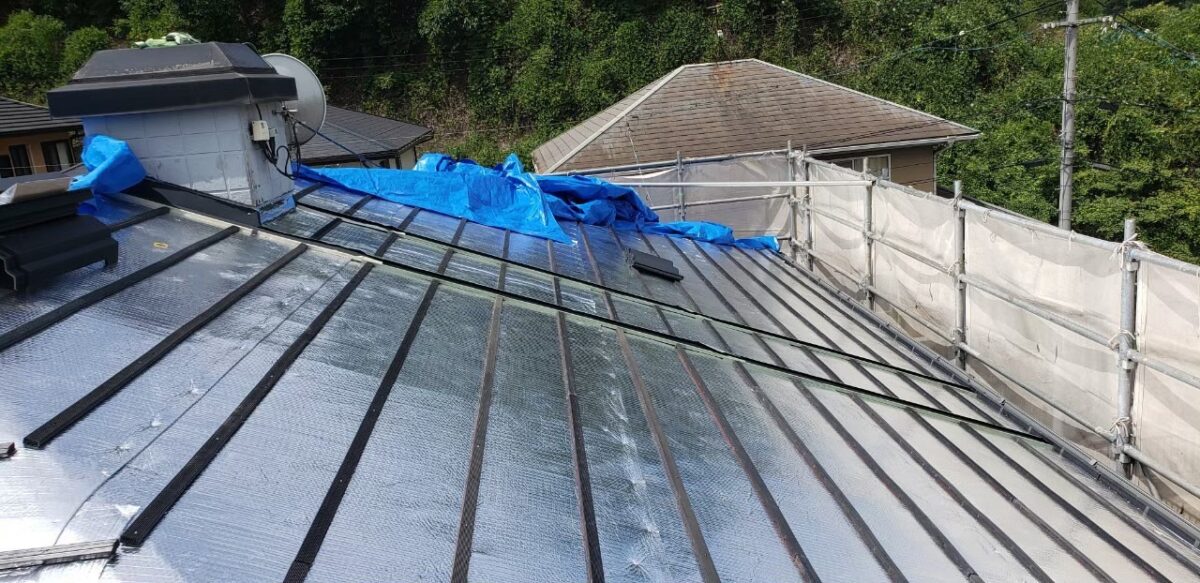 遮熱工事　住宅　屋根