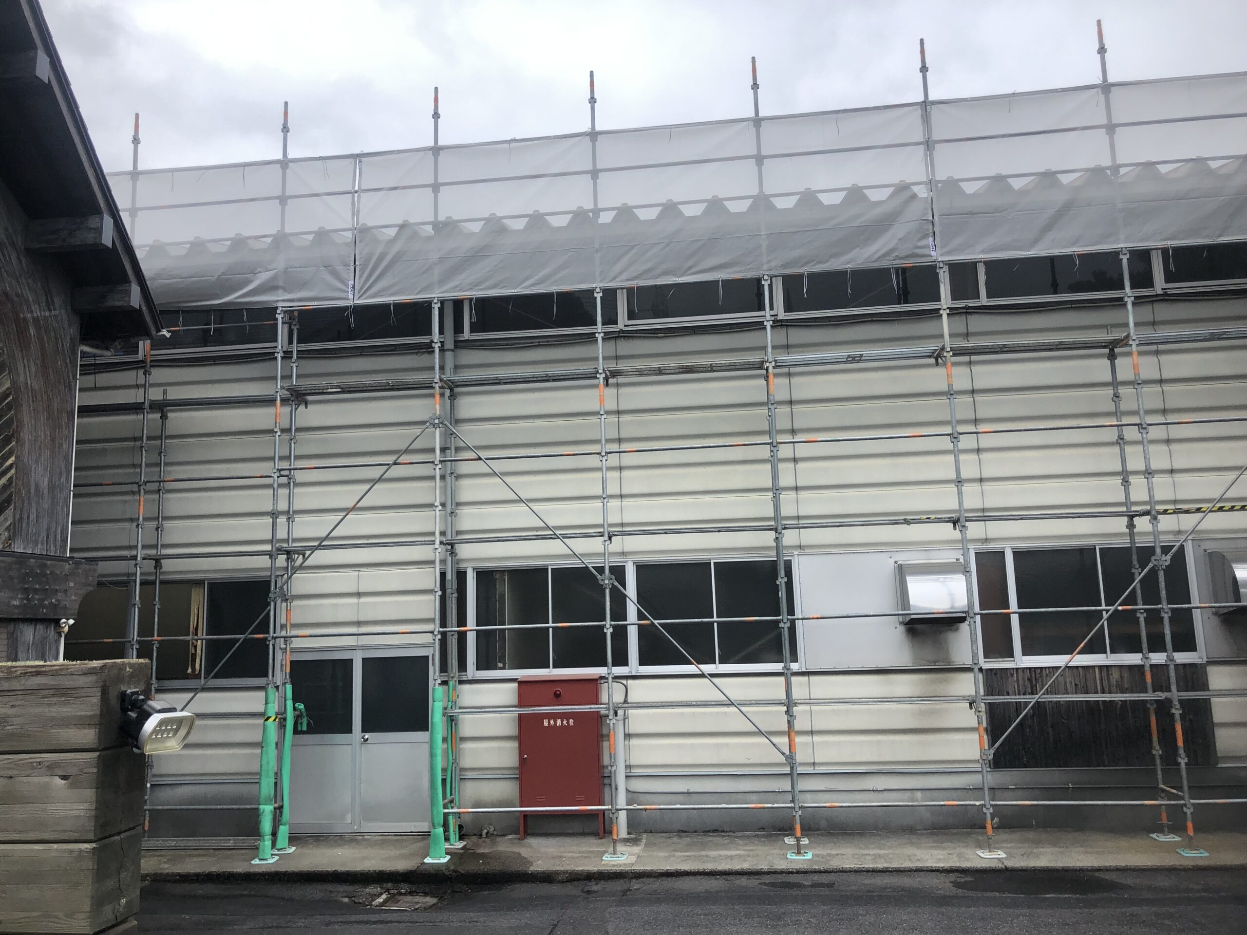 銘建工業　仮設工事