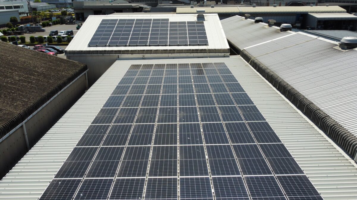 太陽光パネル設置　東進工業