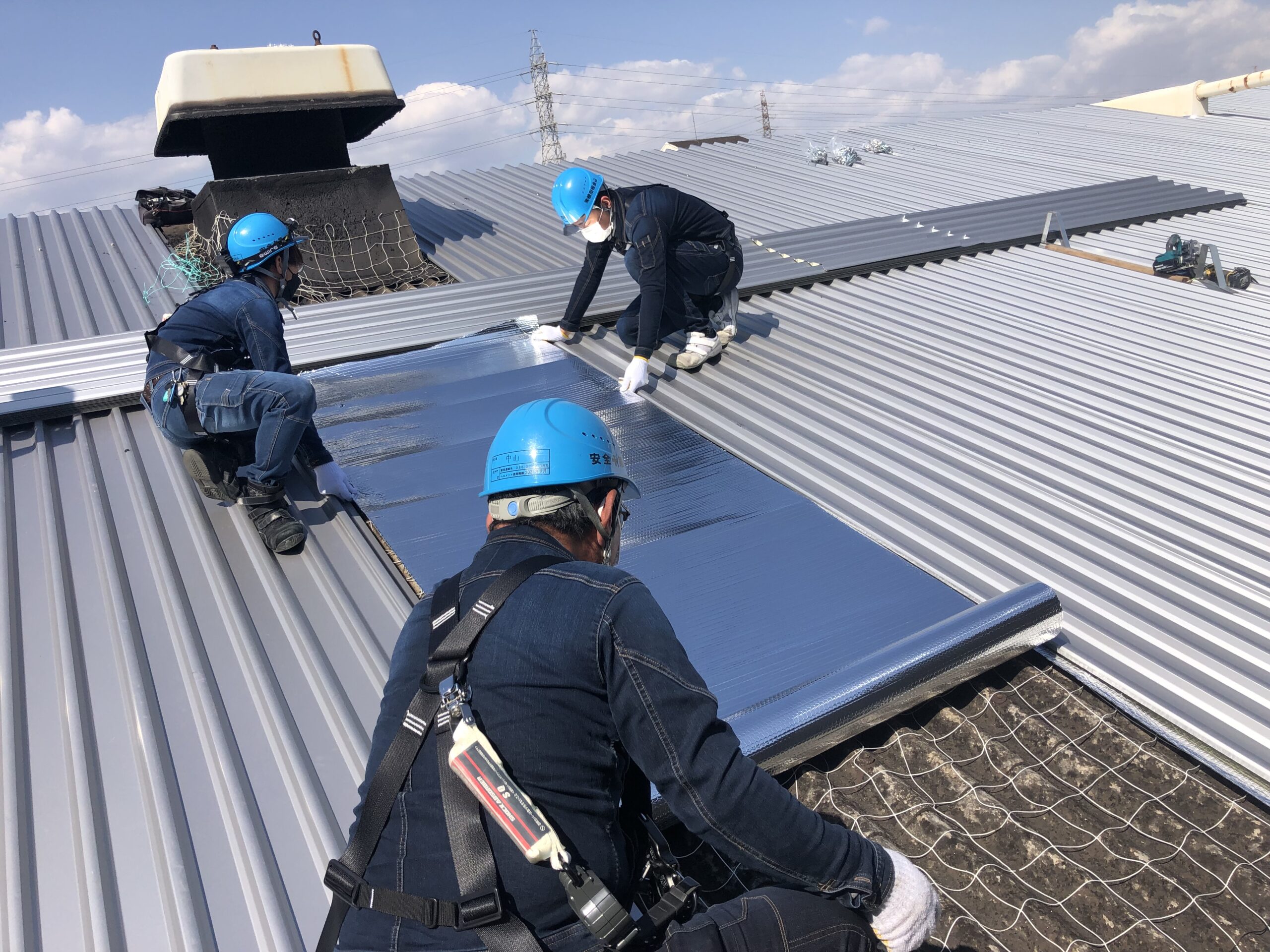 シャネリア　工事中 水島機工