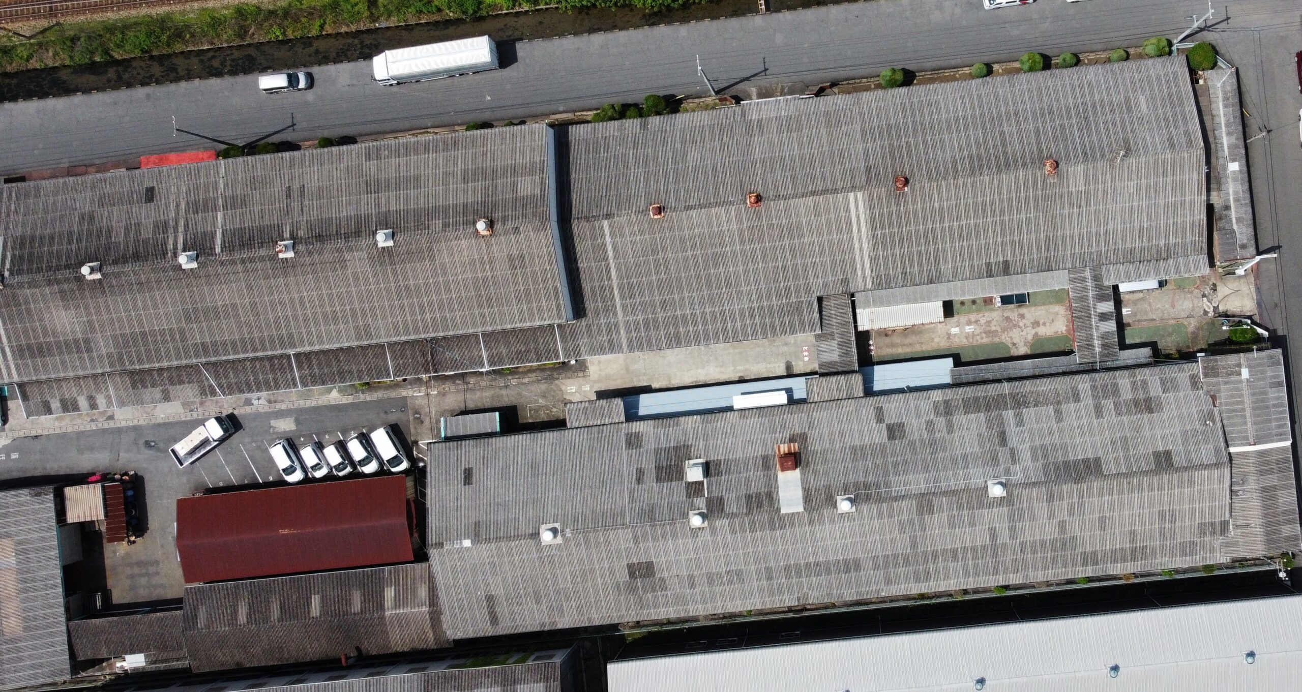 岡山農栄社　俯瞰図