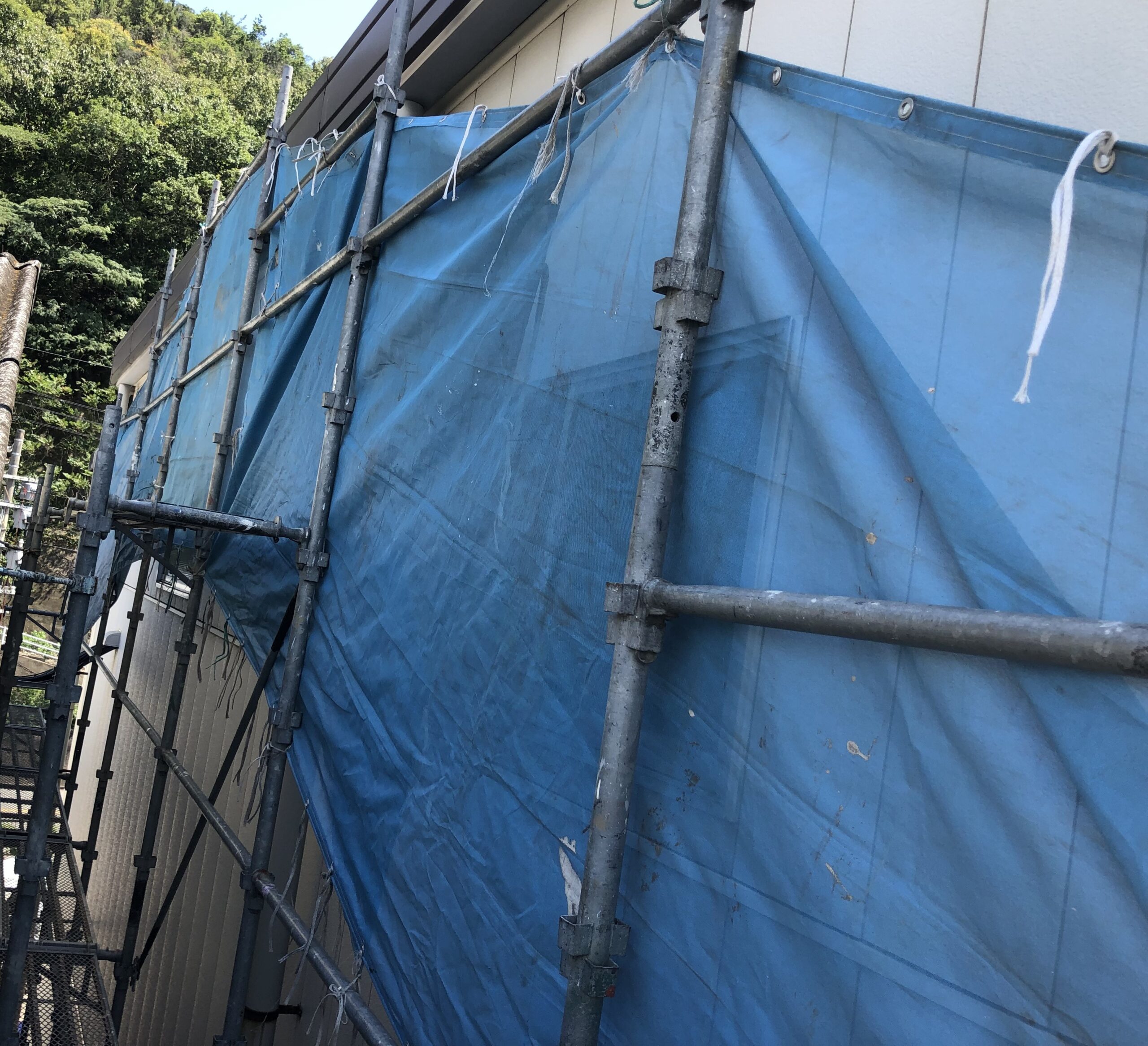 長崎鐵工所　足場工事②