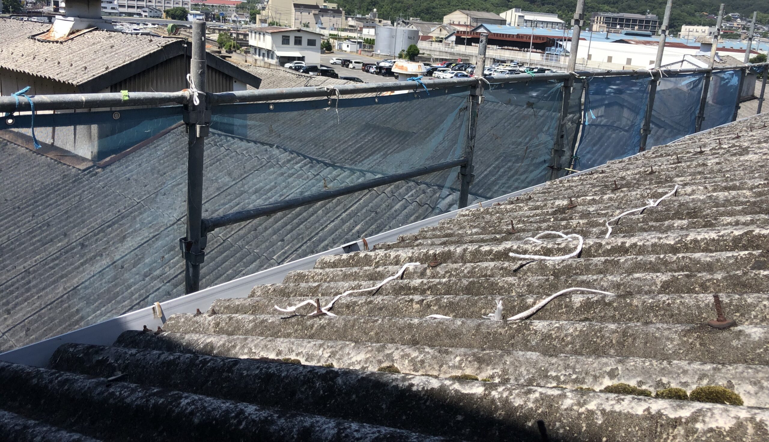 長崎鐵工所　足場工事③