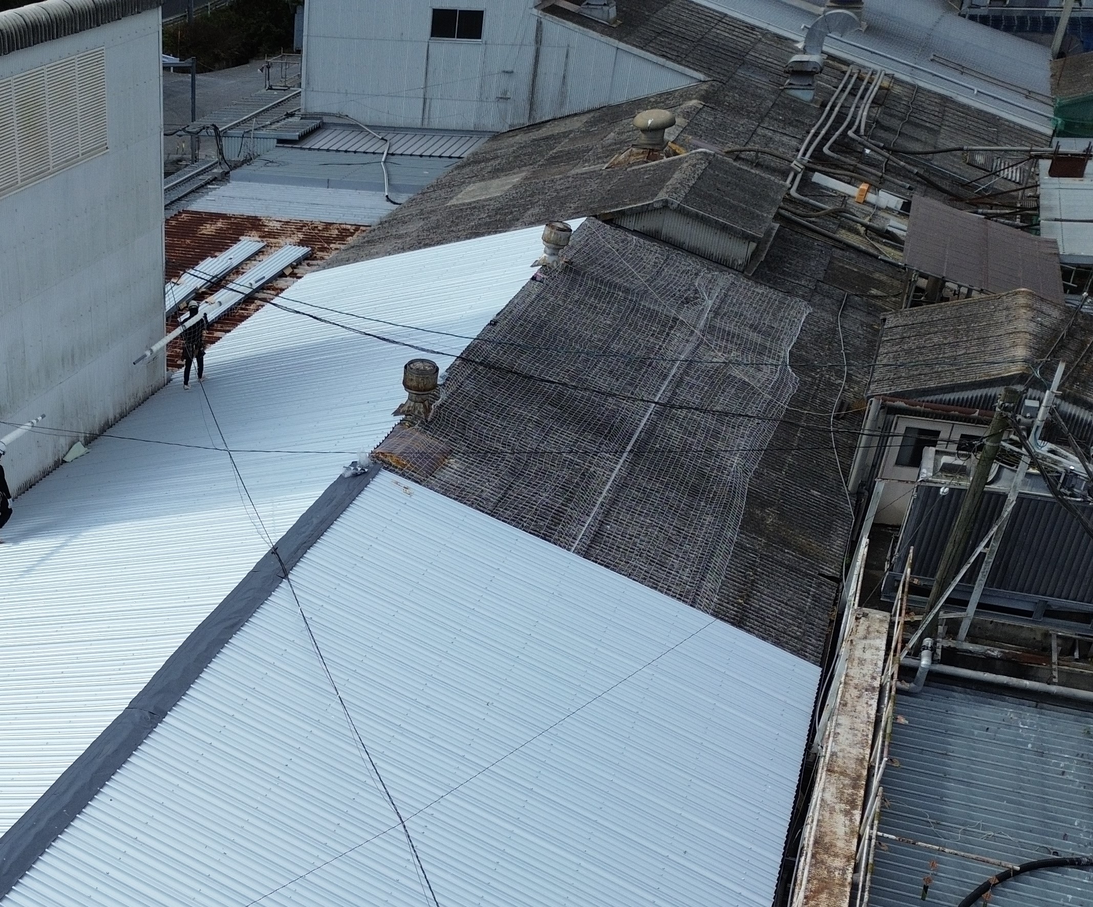 グリーンポートリー　カバー敷設