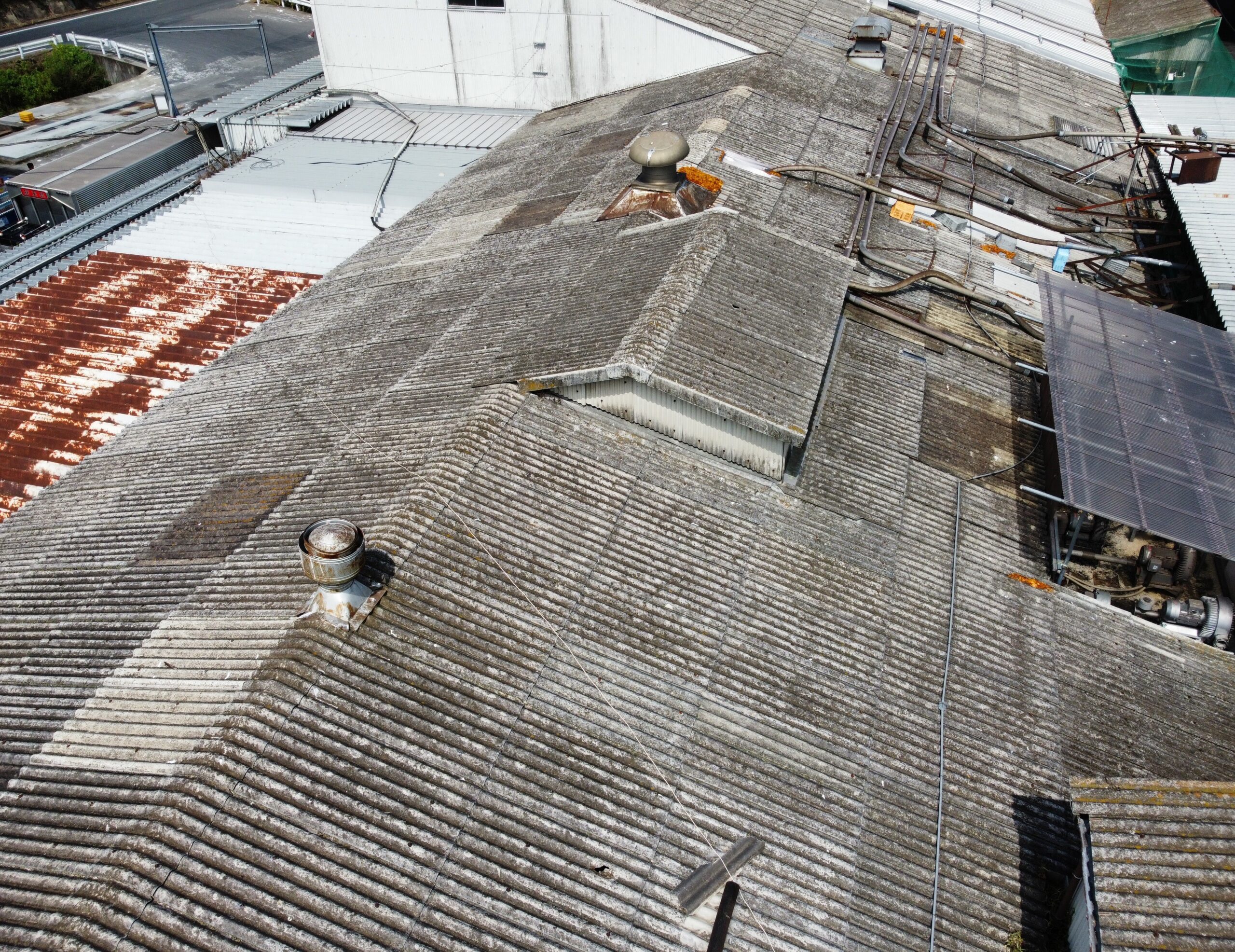 グリーンポートリー　屋根傷み