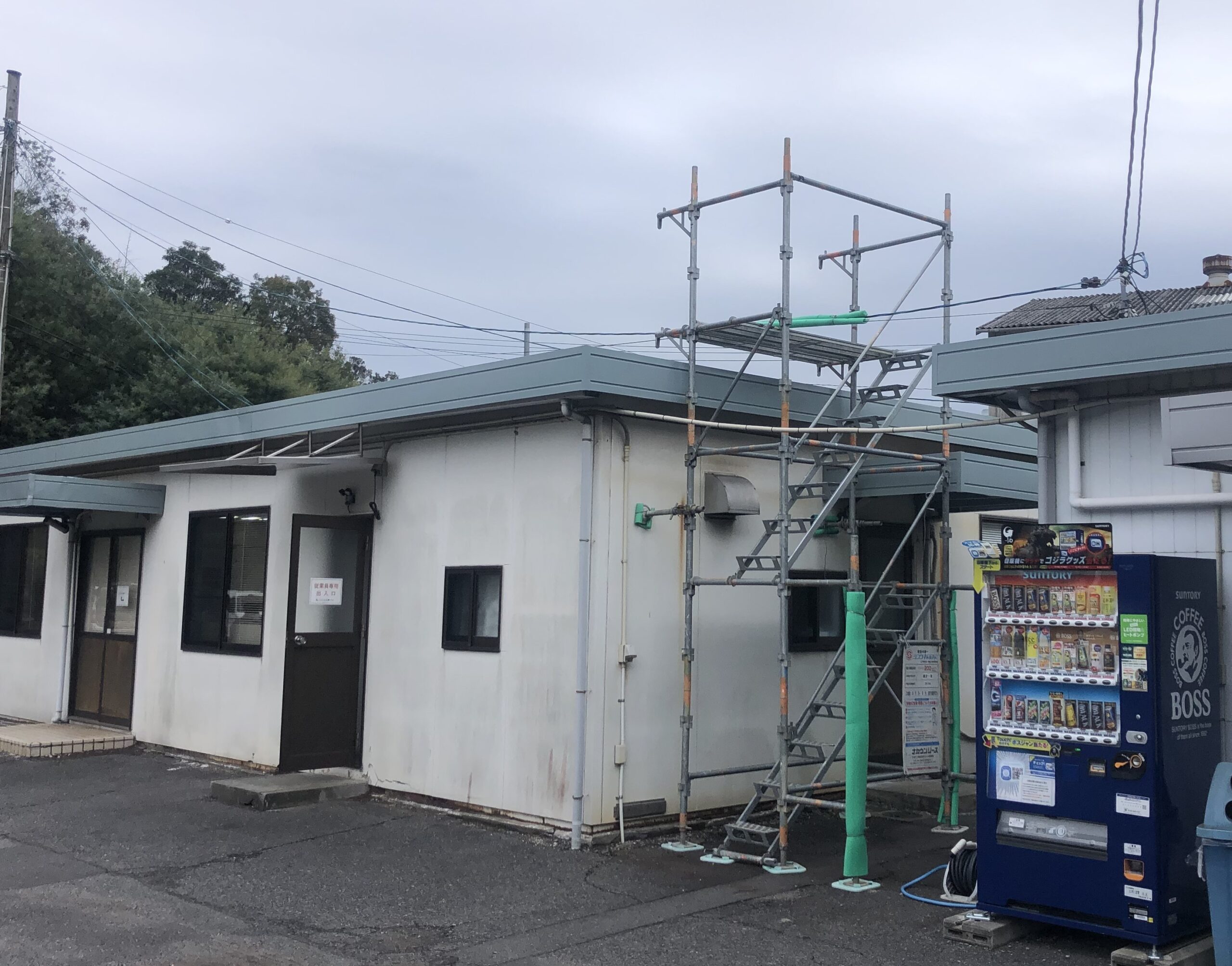 コーアディーゼル　仮設