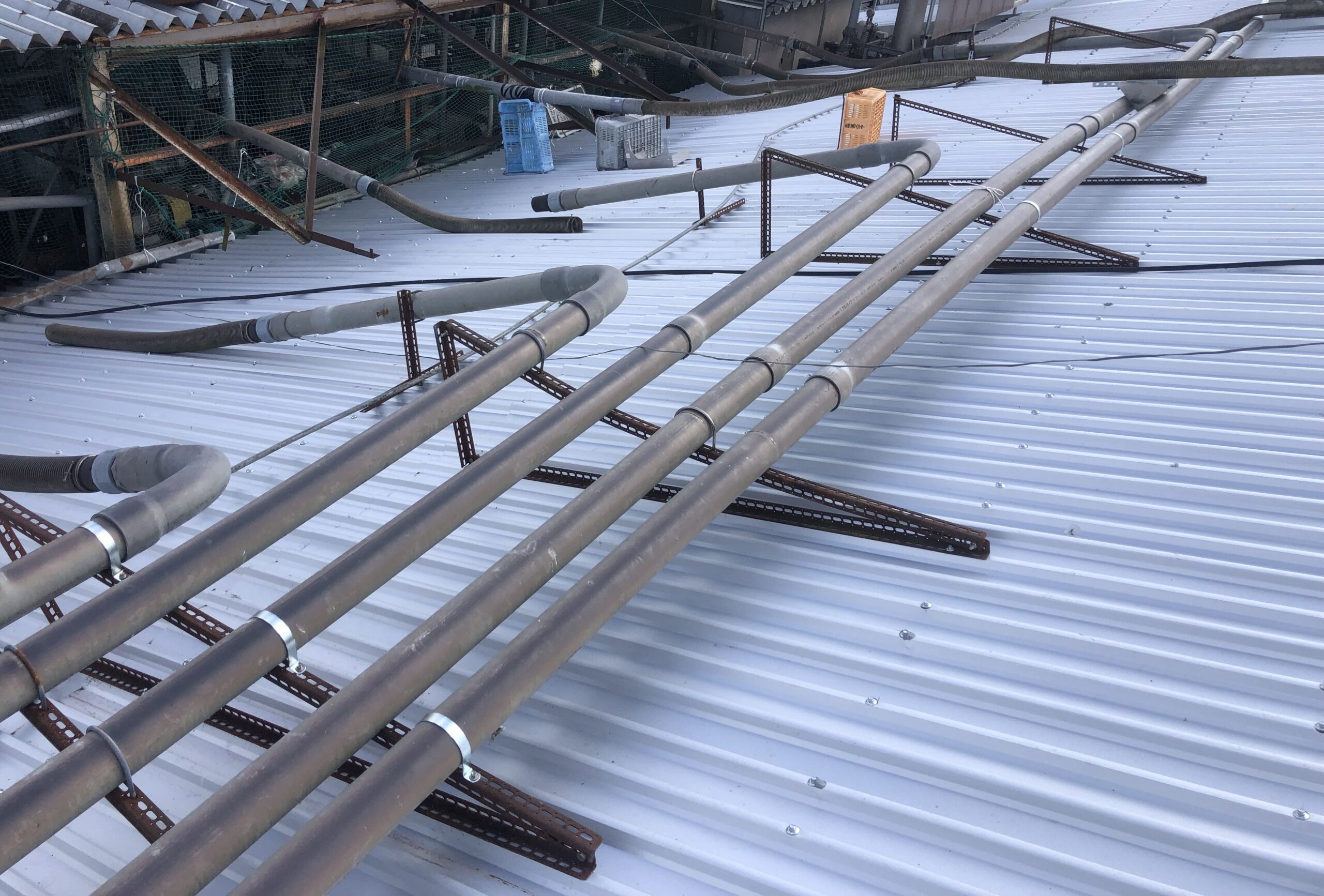 グリーンポートリー　パイプ下