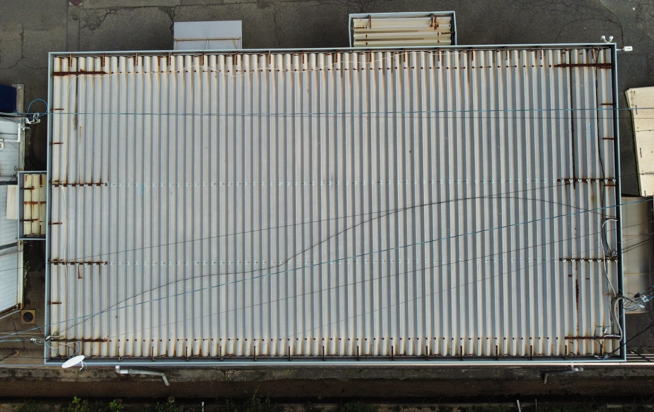 コーアディーゼル　工事前俯瞰図