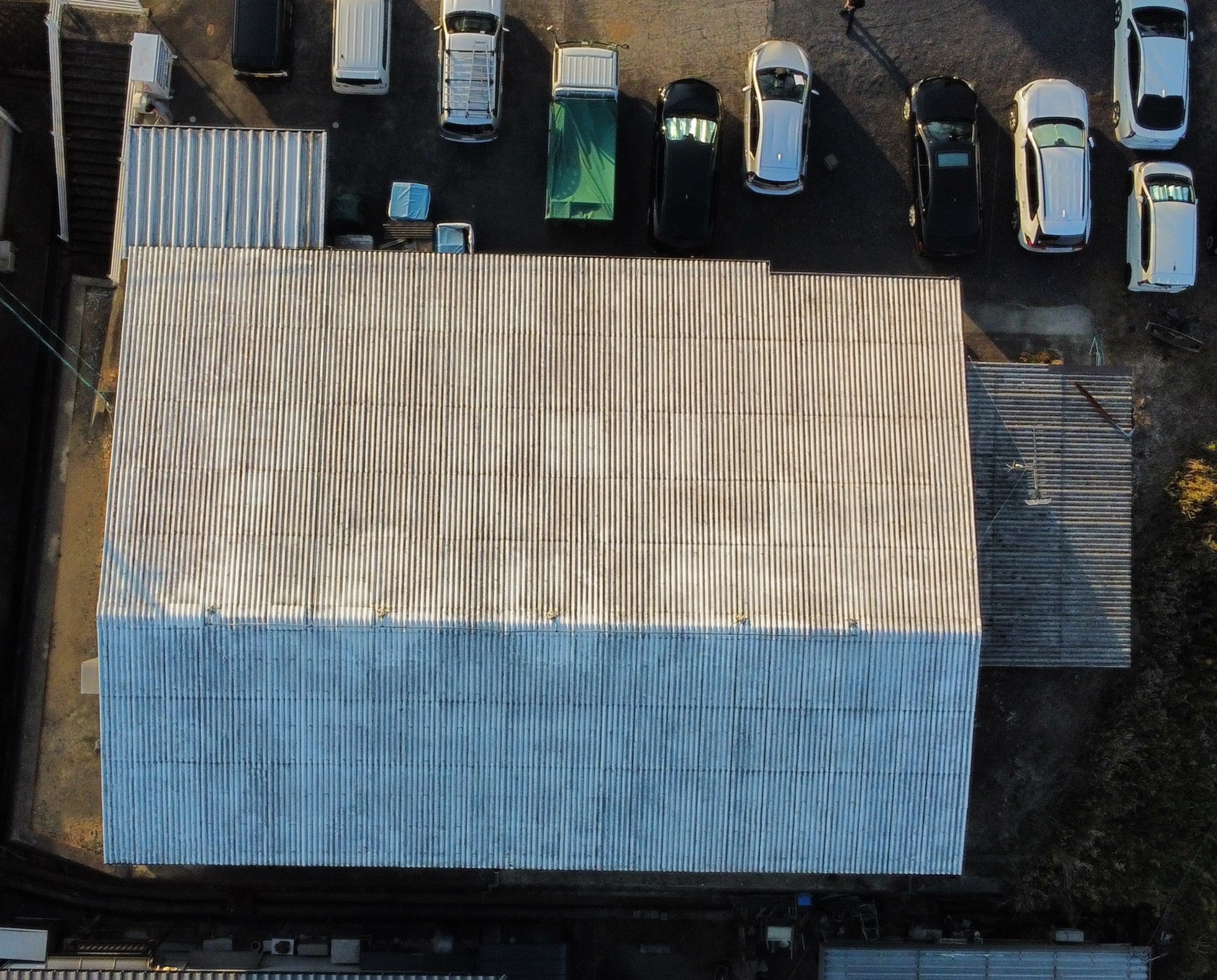 美作技研　前　俯瞰図