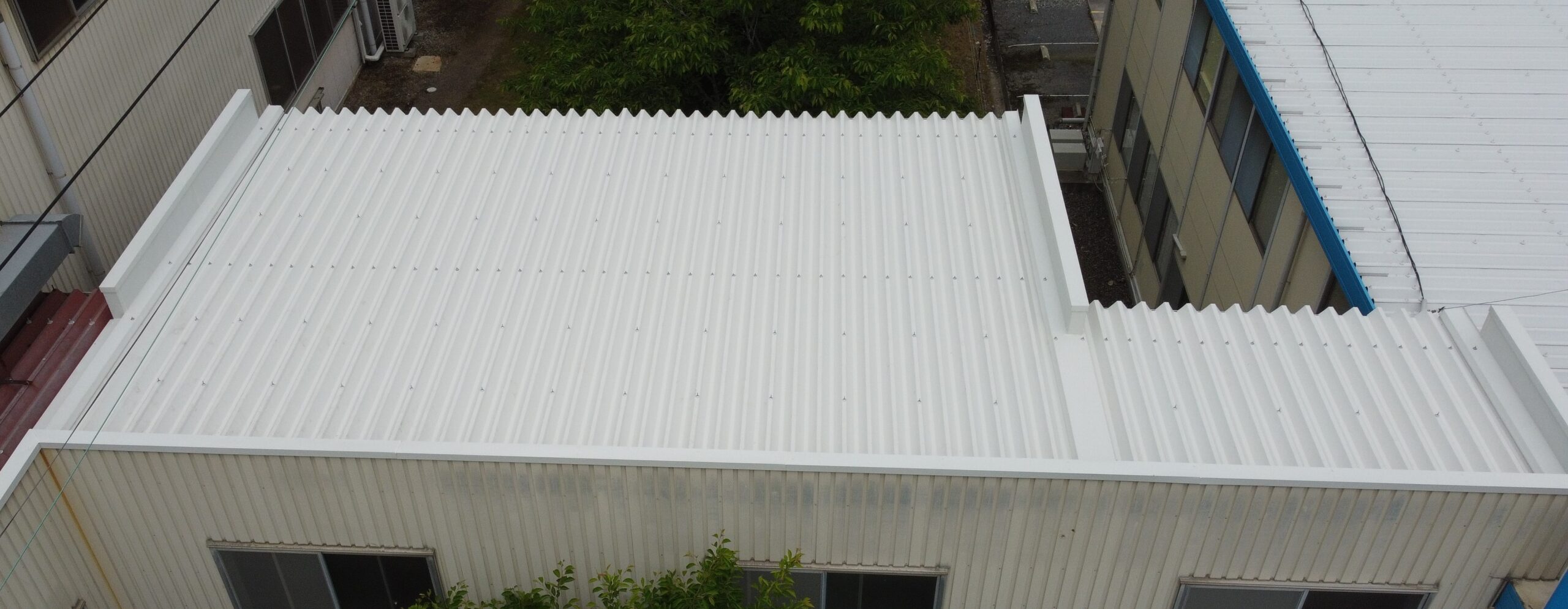 NTN備前製作所　完工　渡り廊下