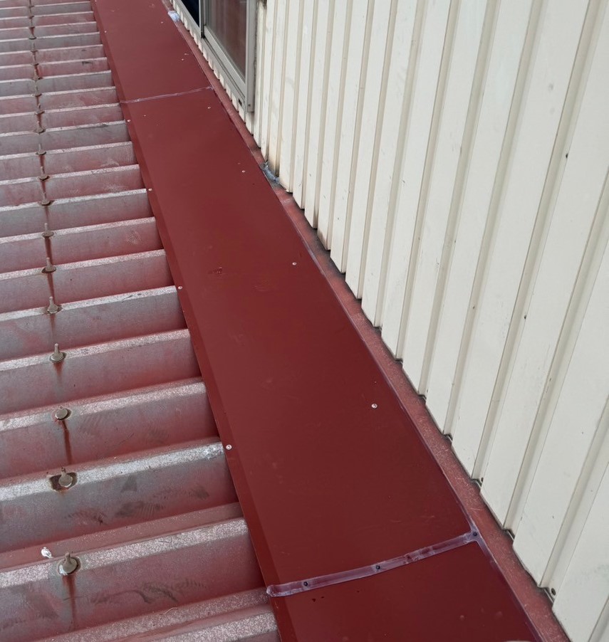 NTN備前製作所　水切り工事2