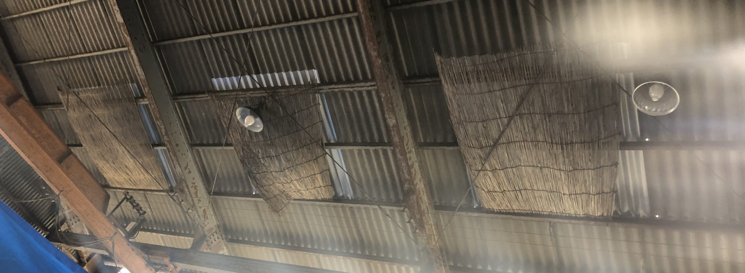 明り取り　完工　三連　内側