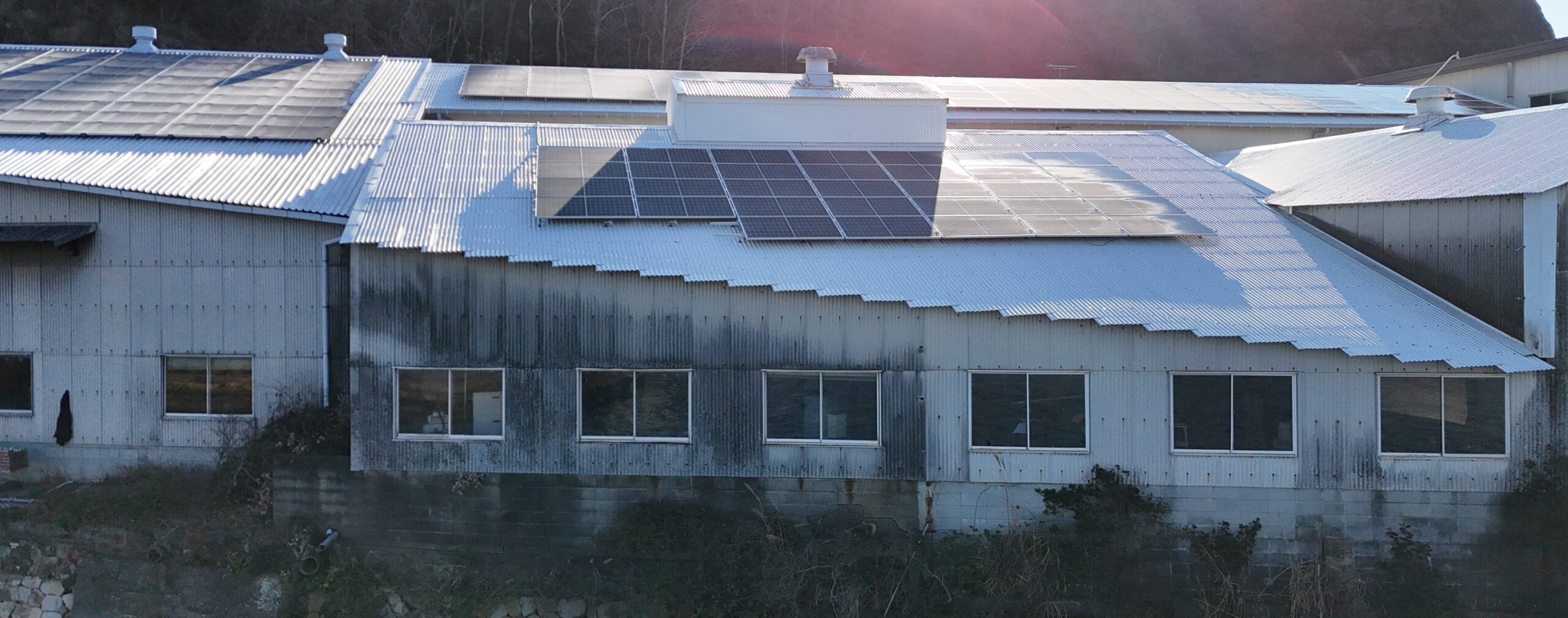 屋根工事のみ　外壁工事前