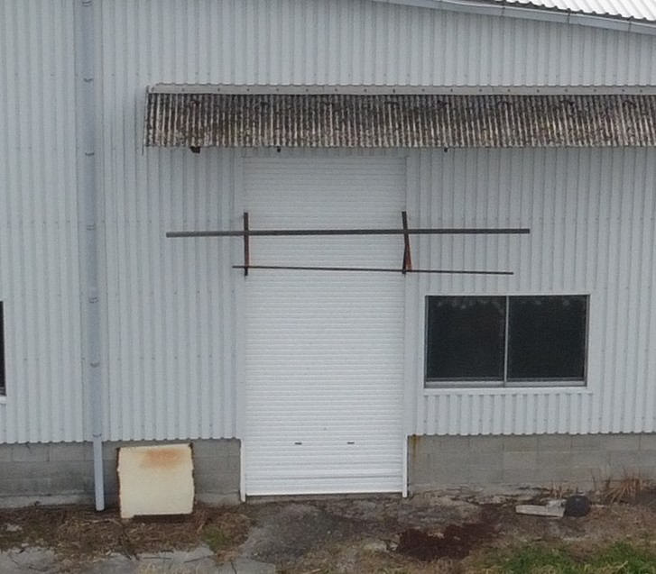 シャッター　塗装済②