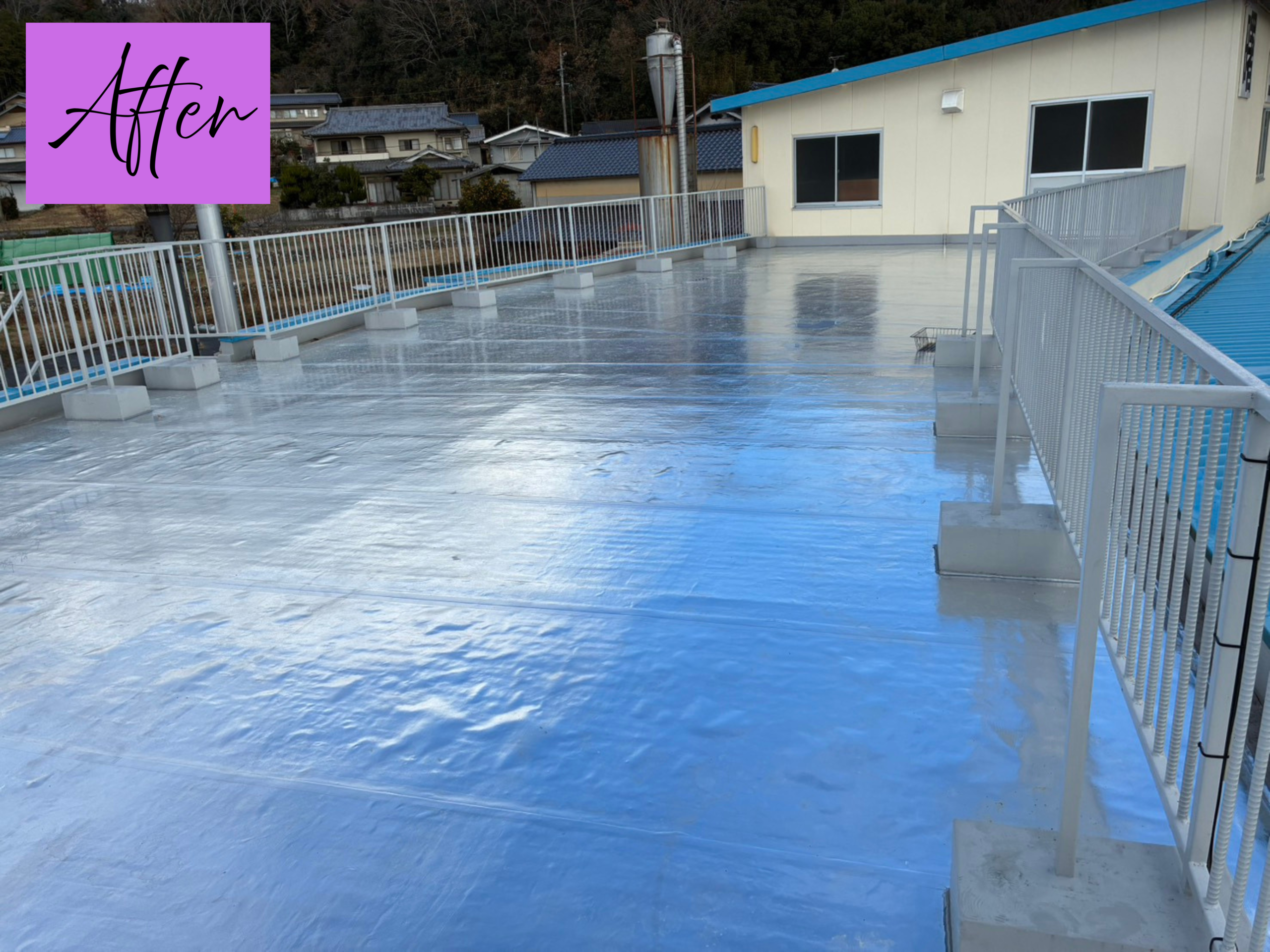 遮熱やさん　植田板金店　遮熱　トップ工法　広島　福山　暑さ対策