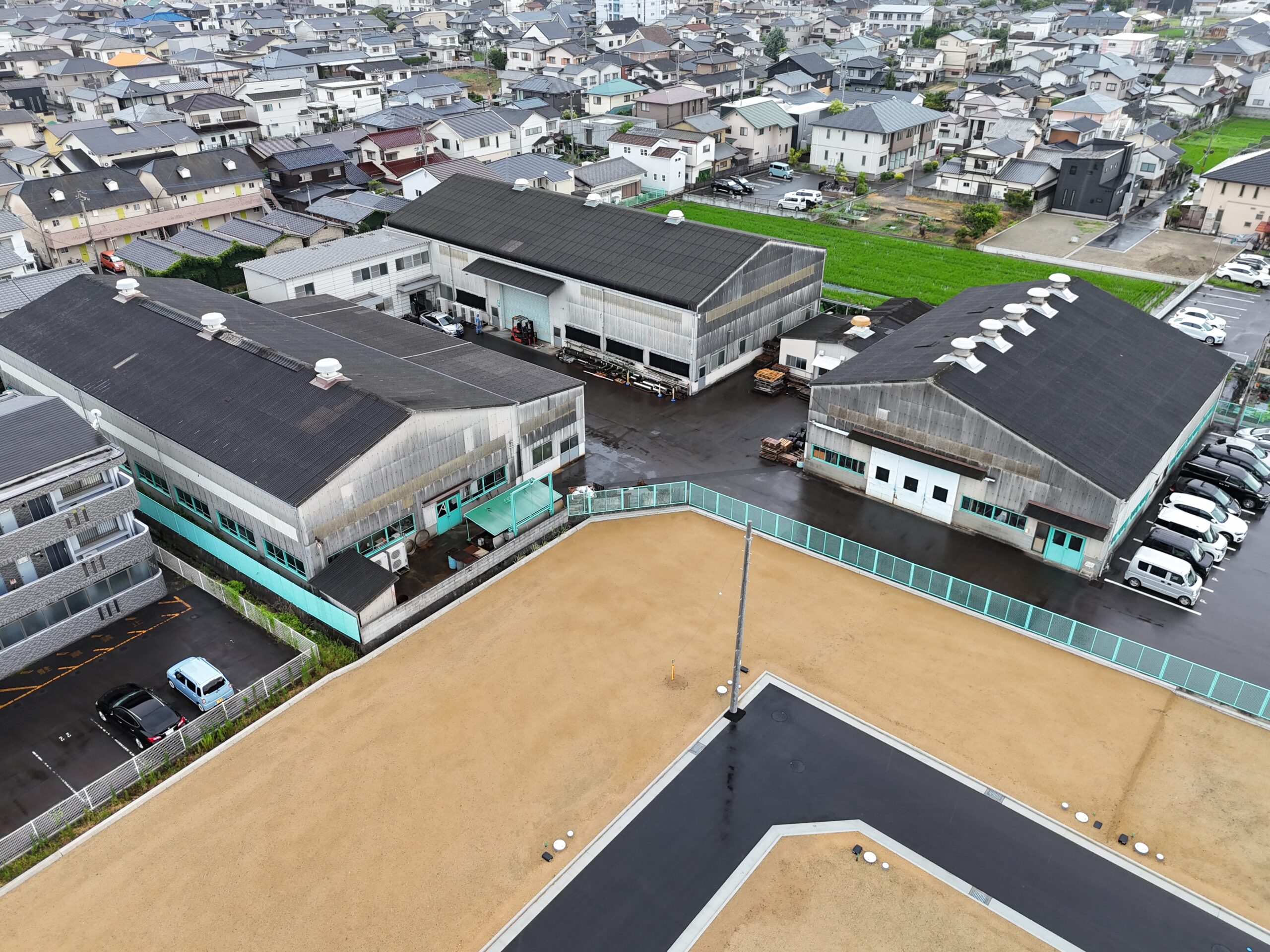植田板金店　遮熱やさん　カバー工事