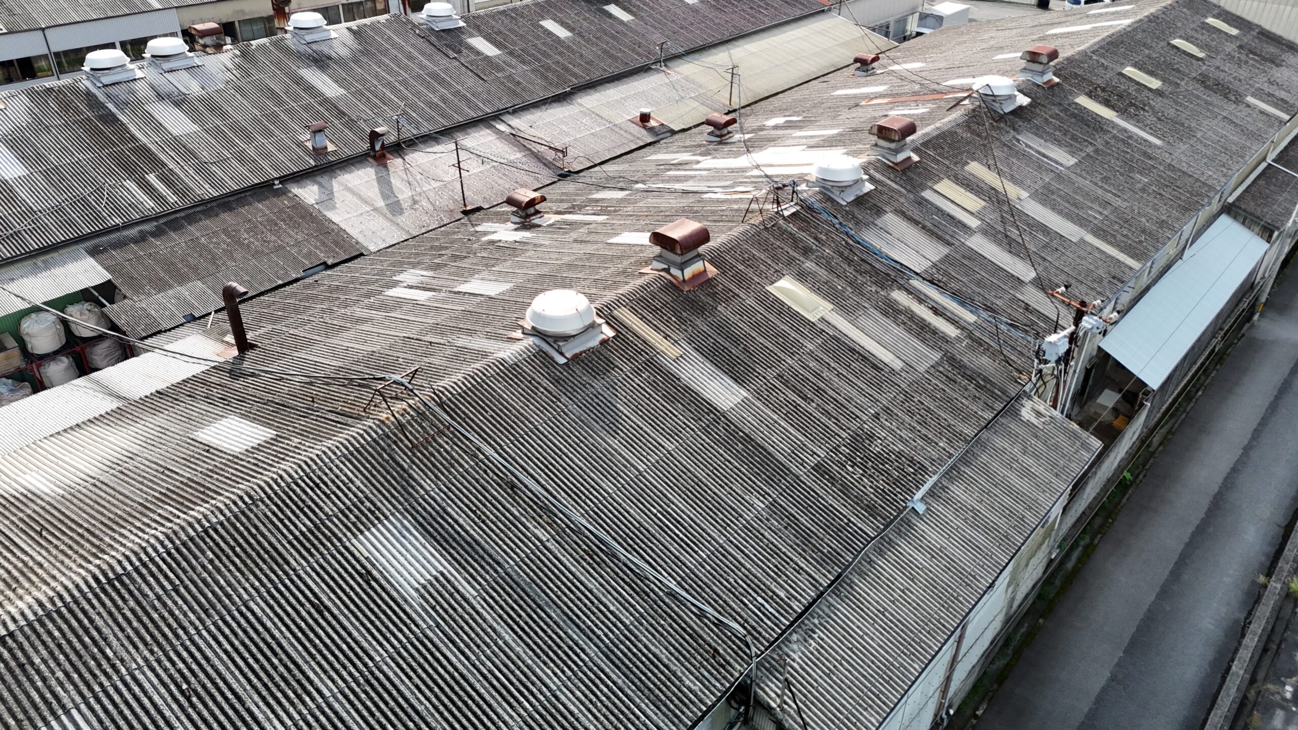 植田板金店　遮熱やさん　カバー工事
